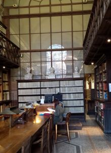 la seconda sala di lettura