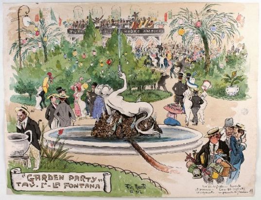 Garden party: la fontana
