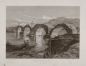 Ponte Molle, acquaforte di Domenico Amici su disegno di Carlo Werner in “Vedute dell’assedio di Roma del 1849” (Biblioteca di Storia moderna e contemporanea, Roma)