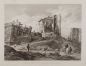 Terza breccia, Casino Malvasia, acquaforte di Domenico Amici su disegno di Carlo Werner in “Vedute dell’assedio di Roma del 1849” (Biblioteca di Storia moderna e contemporanea, Roma)