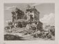 Casino de’ Quattro Venti, acquaforte di Domenico Amici su disegno di Carlo Werner in “Vedute dell’assedio di Roma del 1849” (Biblioteca di Storia moderna e contemporanea, Roma)