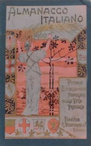 Frontespizio "Almanacco italiano", 1900